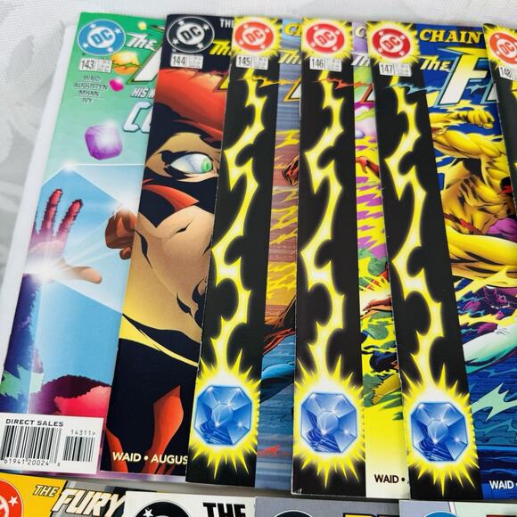 The Flash 143-151 153-160 162 lot (Volume 2 DC) Wally West - Picture 2 of 7